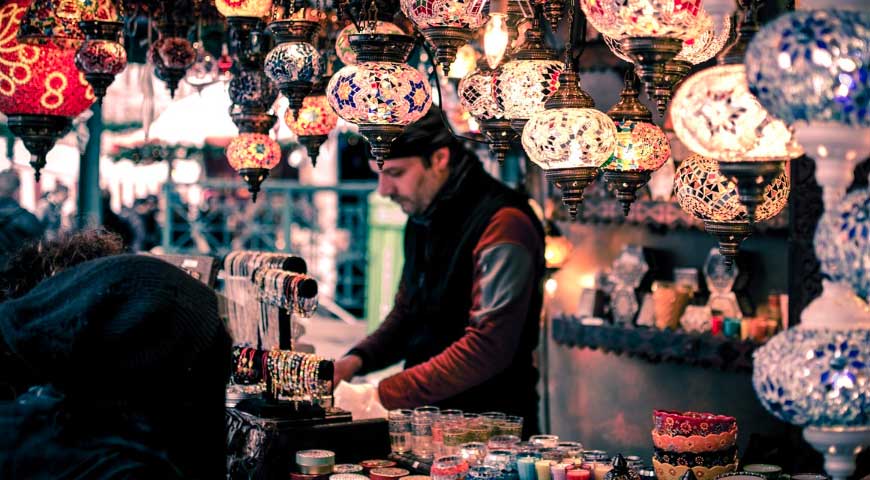 bazaar, booth, bracelets