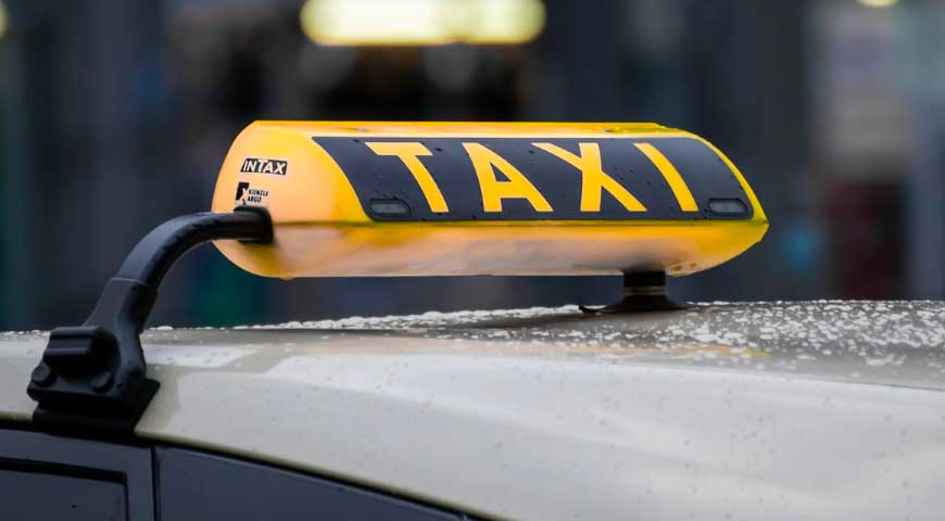 taxi, rain, raindrop