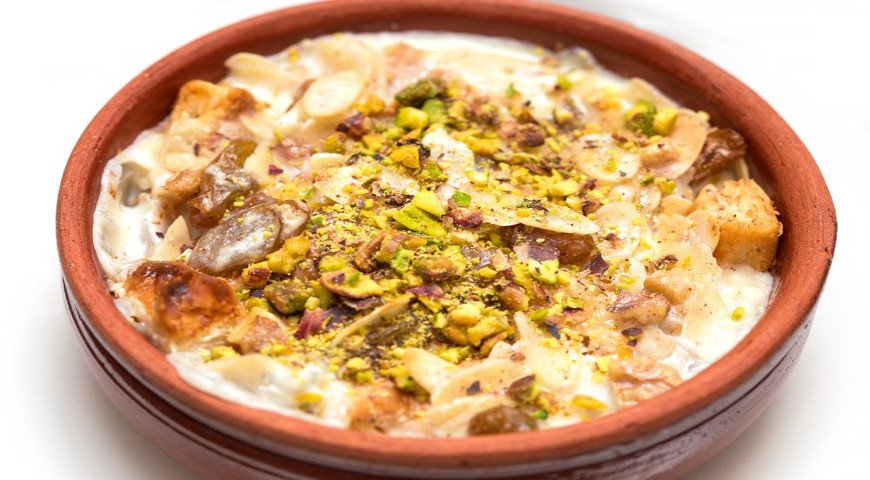 umm ali qatari food