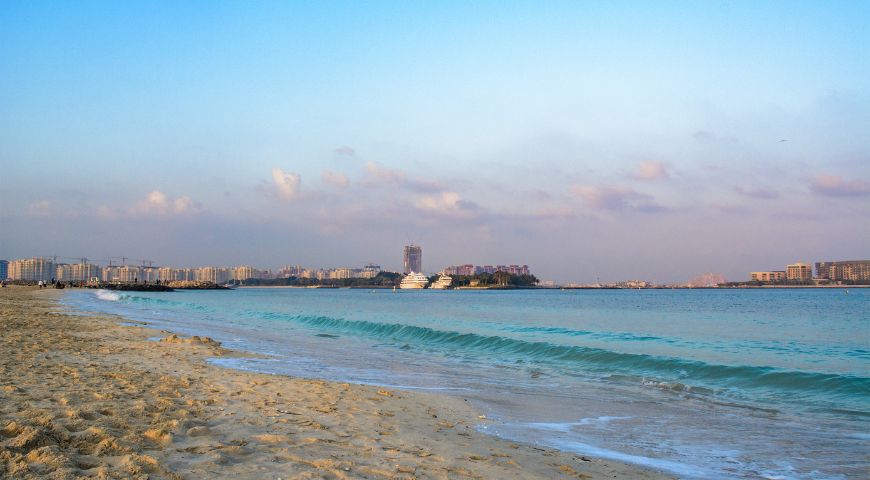 Black Palace Beach in Dubai UAE