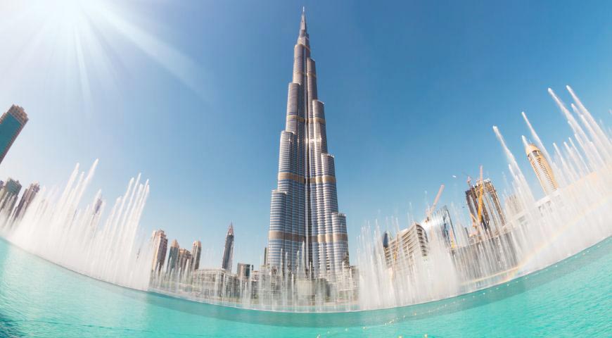 Burj Khalifa in Dubai UAE - 1