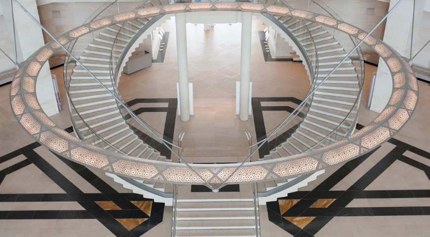 Inside museum of islamic art
