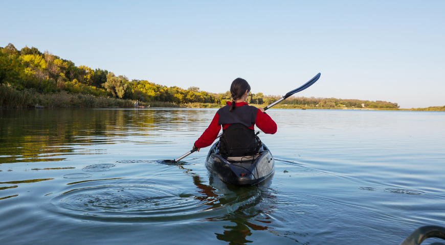 kayaking