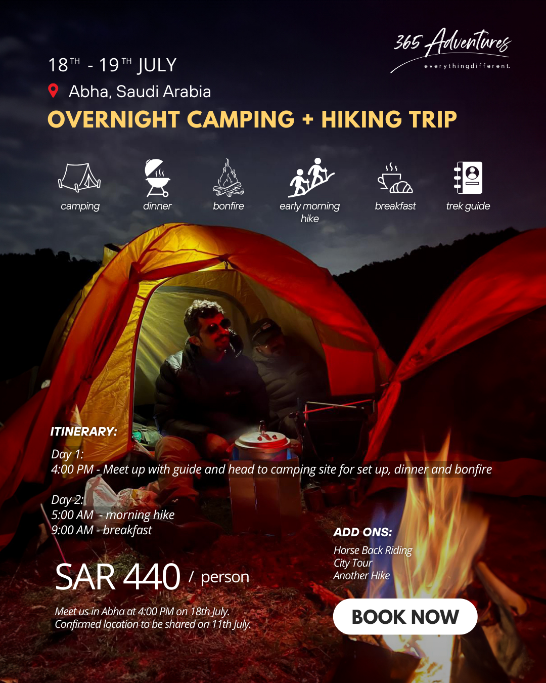 Night Camping Booklet