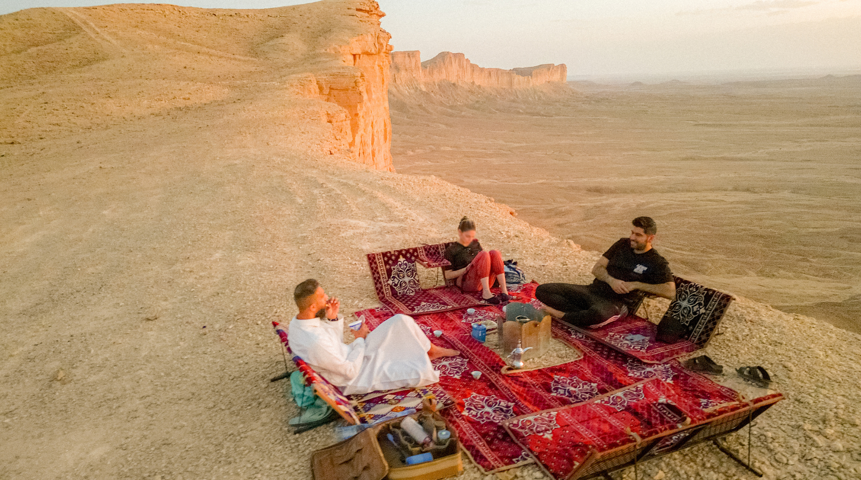 Relaxing on Keshta Setu